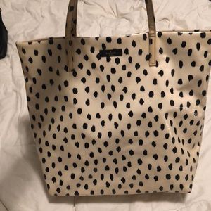 Kate Spade pink polka dot purse